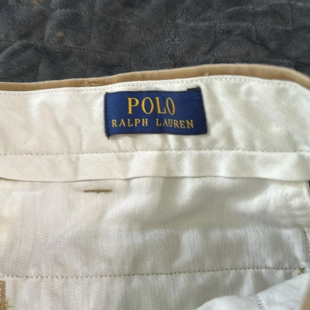 Polo Ralph Lauren 100% Cotton‎ Men’s Everyday Classic Fit Flat Front Khaki’s